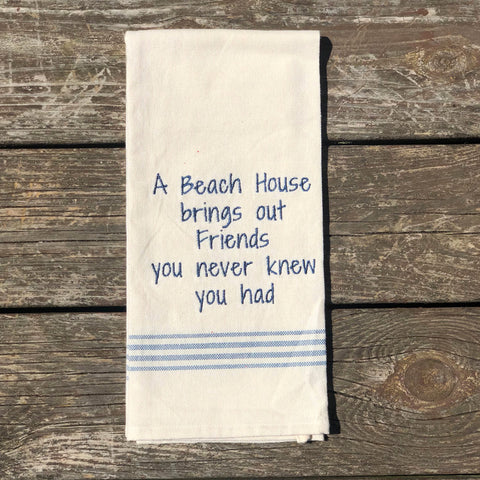 Beach House Dish Towel